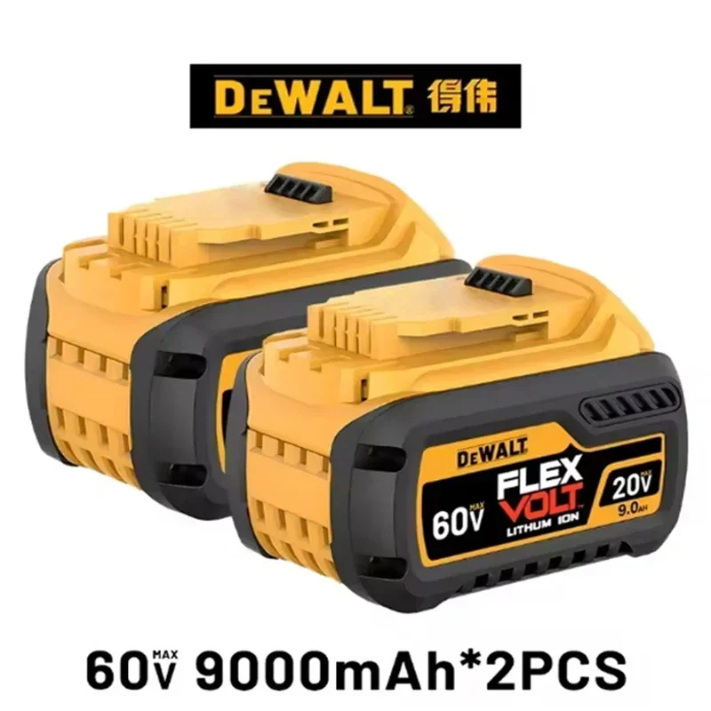 60V For DEWALT DCB609 Battery 9000mAh MAX Gompatible DCB609 DCB547-XJ DCB200 DCB201 DCB182,DCB204 for flexvolt 60v Battery