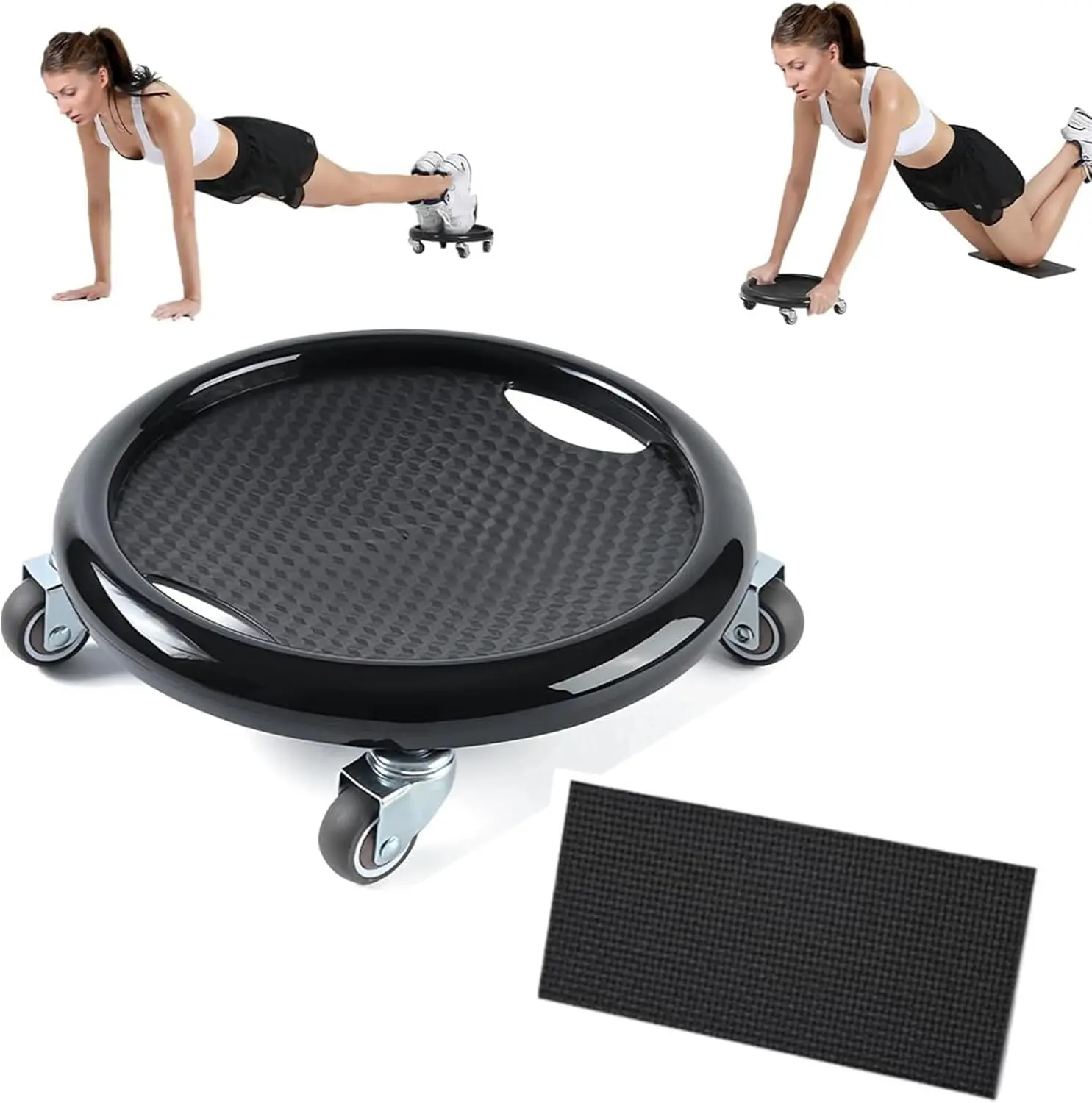 

Exercise Wheel Abdominal Trainer Abdominal Wheel Board Auto Non-slip Grip for Core Workout