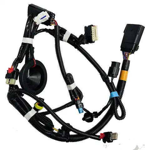 물 탱크 라디에이터 패널 하네스 와이어링, 테슬라 모델 Y 2021-2023 용, 갠트리 프레임, ACC 하네스 와이어링, 2489050-00-A