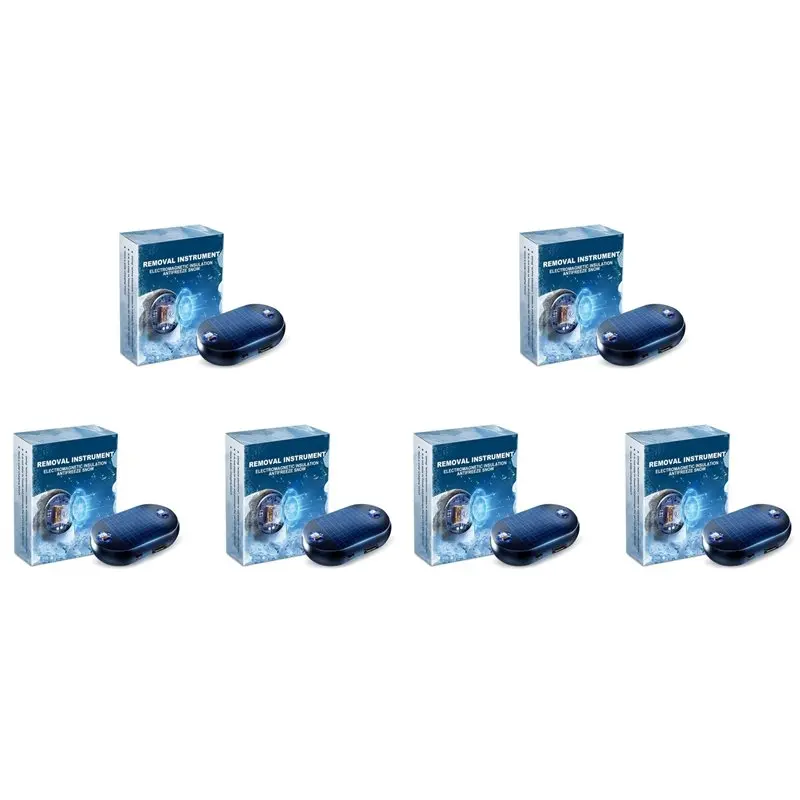 

Классический набор из 6 электромагнитных устройств для удаления снега с автомобиля, антифризное устройство для очистки лобового стекла автомобиля