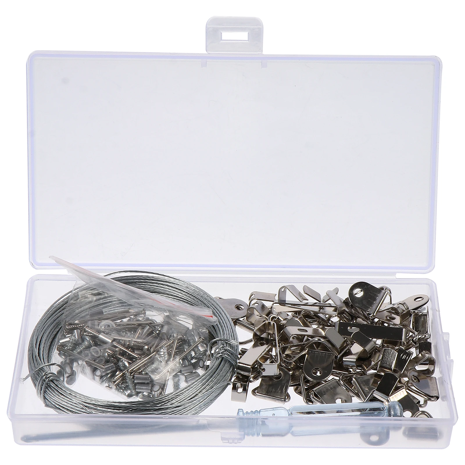 

182 Pieces Picture Hanging Kit Heavy Duty D Rings Hooks Wall Mounting Accessories Photo Frames Mirrors Home Office Decor Easy