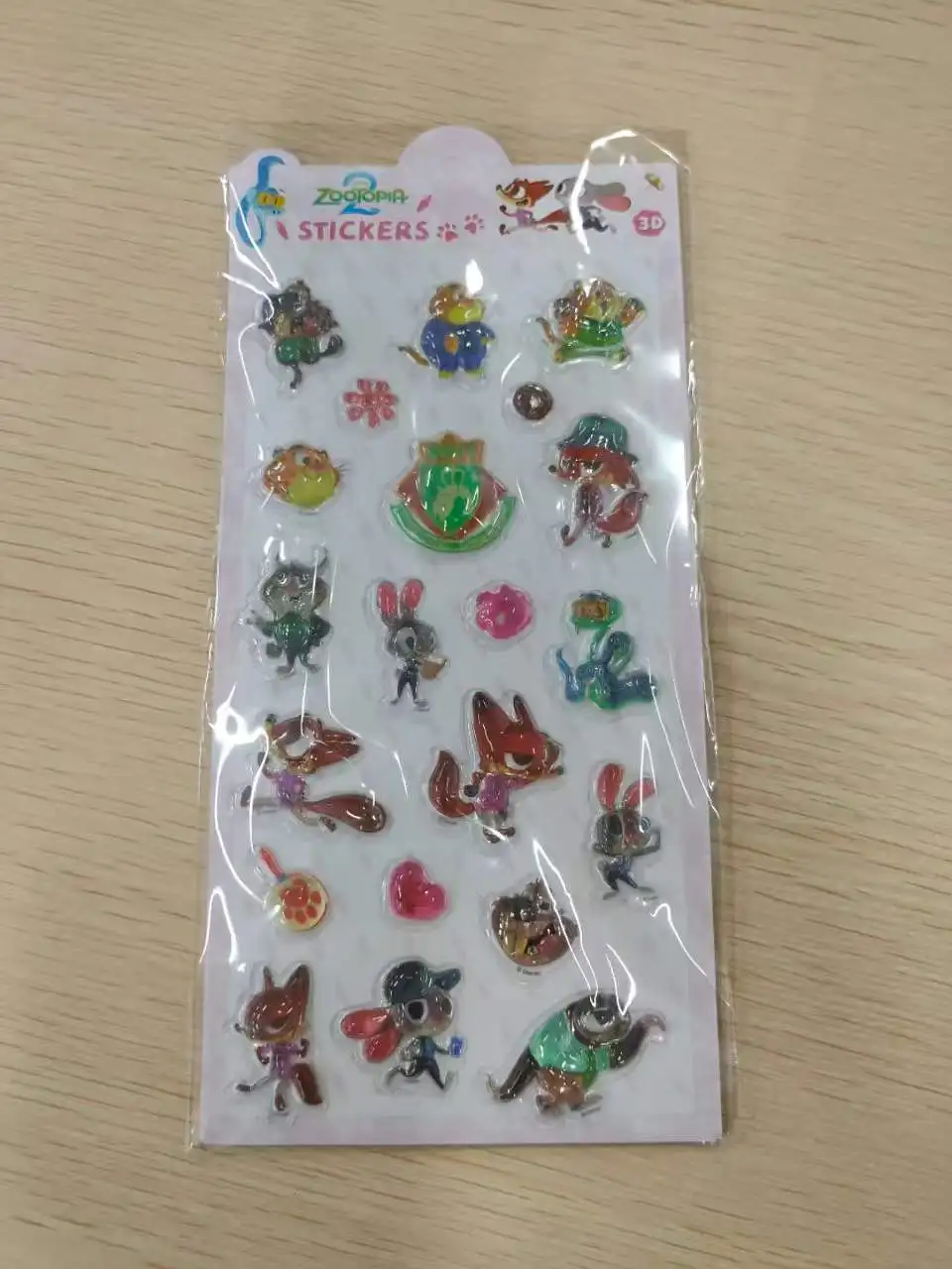 Assorted Styles 3D Cartoon Bubble Stickers Waterproof Puffy Decals for DIY Craft Scrapbooking Kids Birthday Party Favors