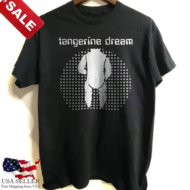 T-shirt de la nouvelle groupe de musique Tangerine Dream pour les fans, S 5Xl, 1Lu916