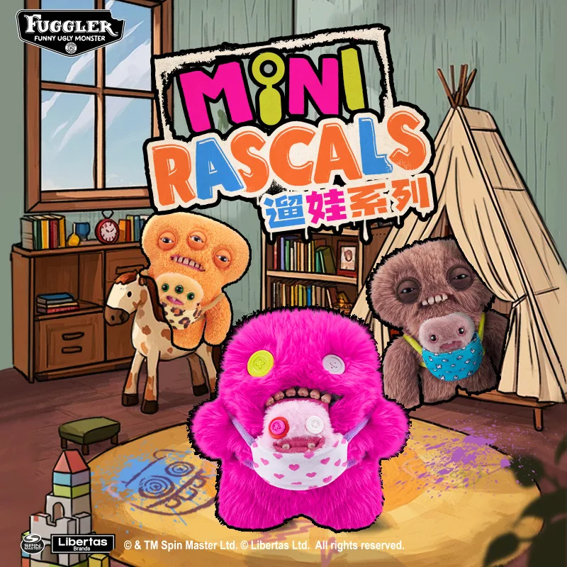 

Authentic products in stock Fuggler Walking Baby Series Plush Toys 23cm Ugly Monster Cute Tooth Monster Fill Plush Dolls Toys
