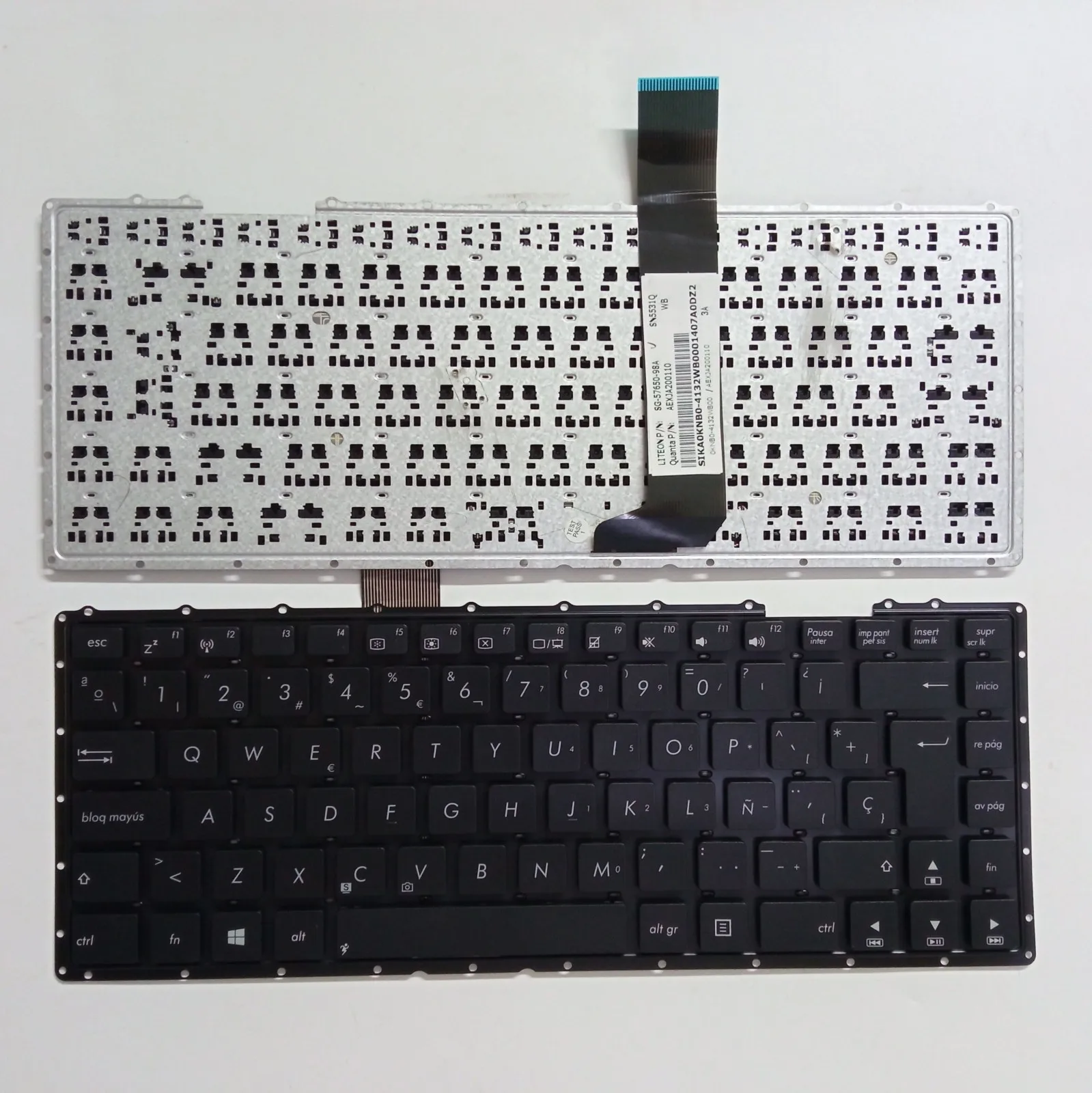 

US SP layout for ASUS F450LD F450L P/N: AEXJAU00010 0KNB0-4109US00 laptop x keyboard