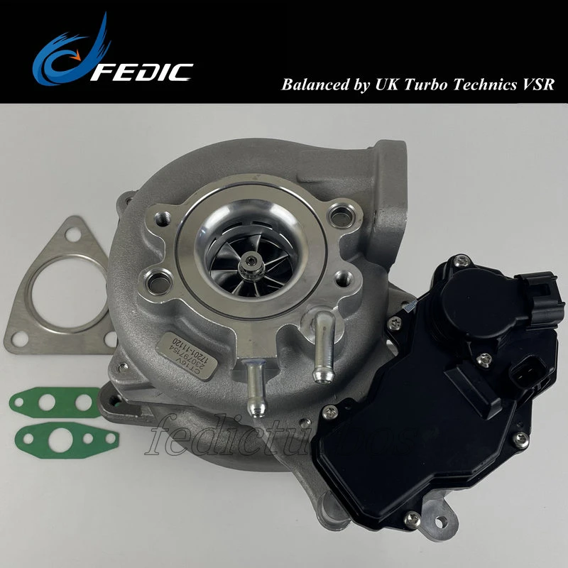 Geramic bearing MFS Turbocharger CT16V 17201-11120  Turbine full turbo for Toyota Prado Hilux 2.8 1GD-FTV