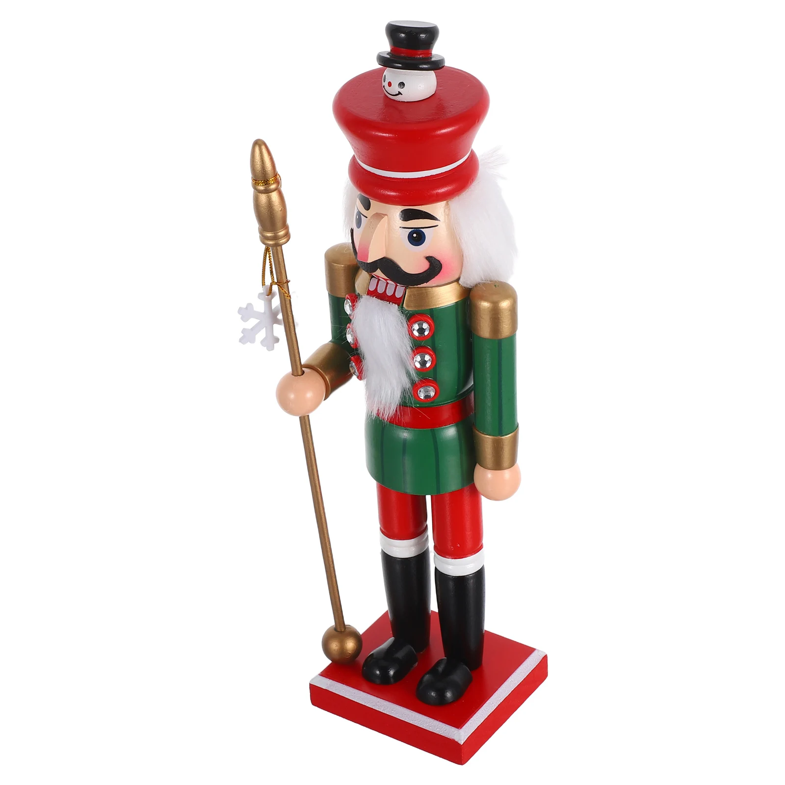 Home Decor Nutcracker Puppets Christmas Soldier Statue Mini Holiday Decorations Fireplace