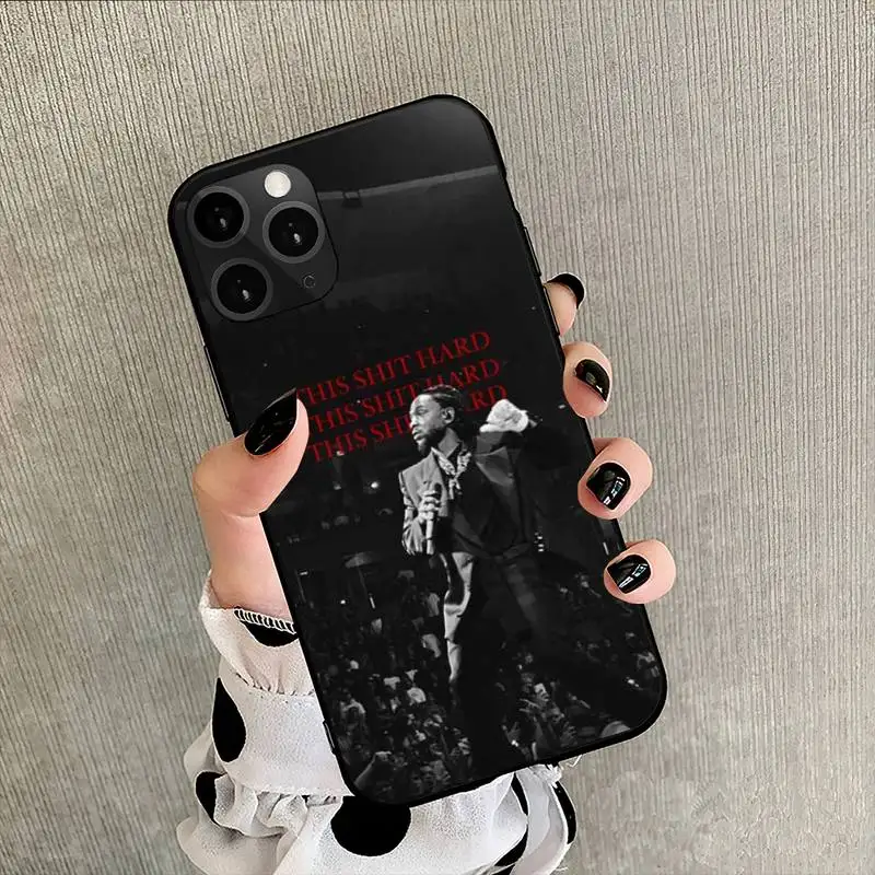 Rapper Kendrick Lamar Phone Case For iPhone 11 12 13 14 Mini 6 7 8 plus X XS XR PRO MAX Shell