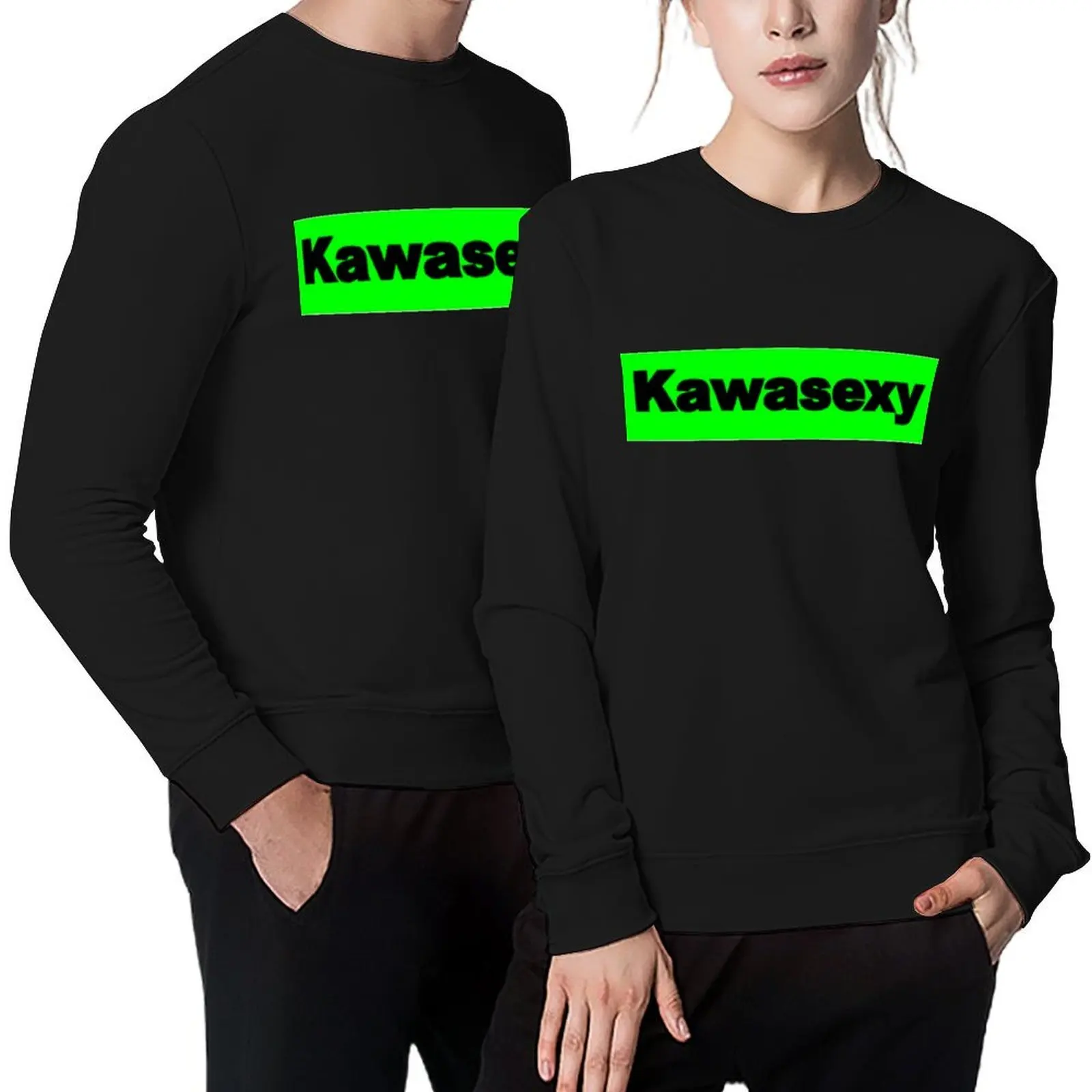 

Kawasexy logo Pullover men's autumn clothes aesthetic clothing autumn new products male clothes men's sweatshirts