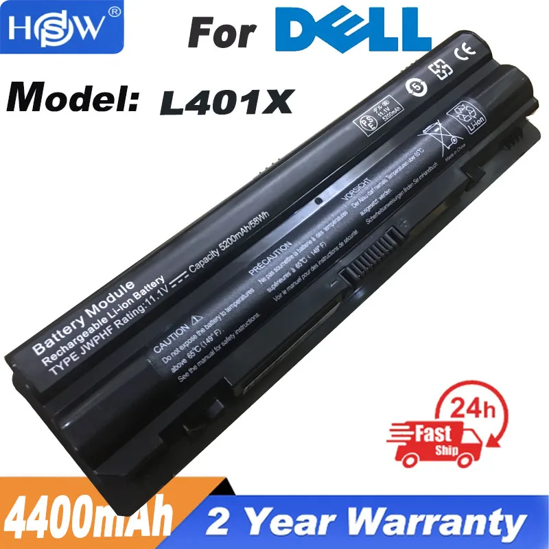 

Laptop Battery for Dell XPS 15 L502X L501X 14 L401X 17 L702X L701X JWPHF R795X J70W7 08PGNG