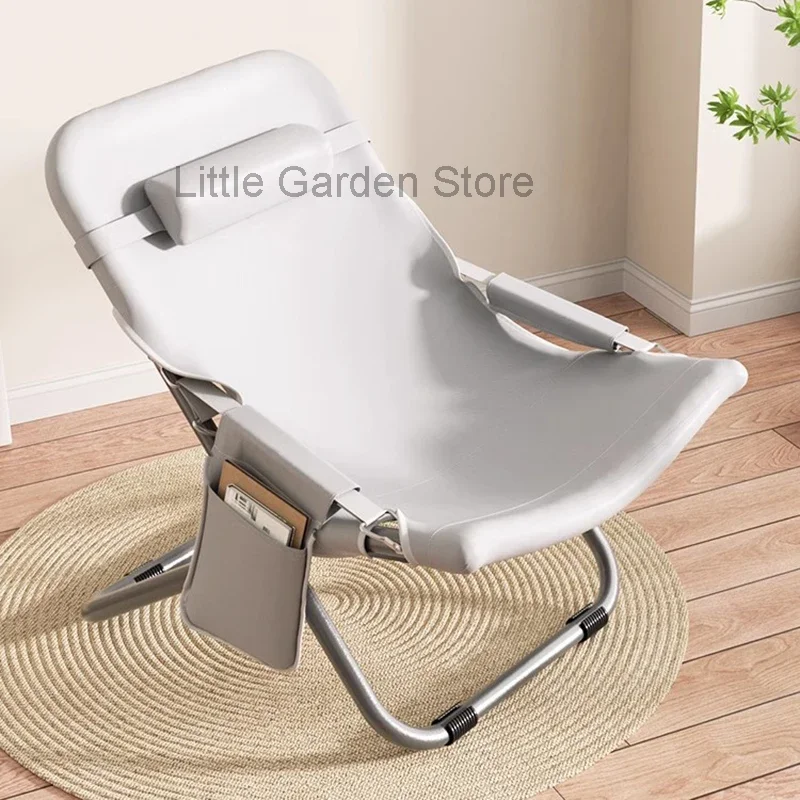 

Large Garden Lounge Chaise Lounges Wicker Chairs Outdoor Terrace Bed Rocking Floor Chair Relaxing Furniture Stool Camping Relax