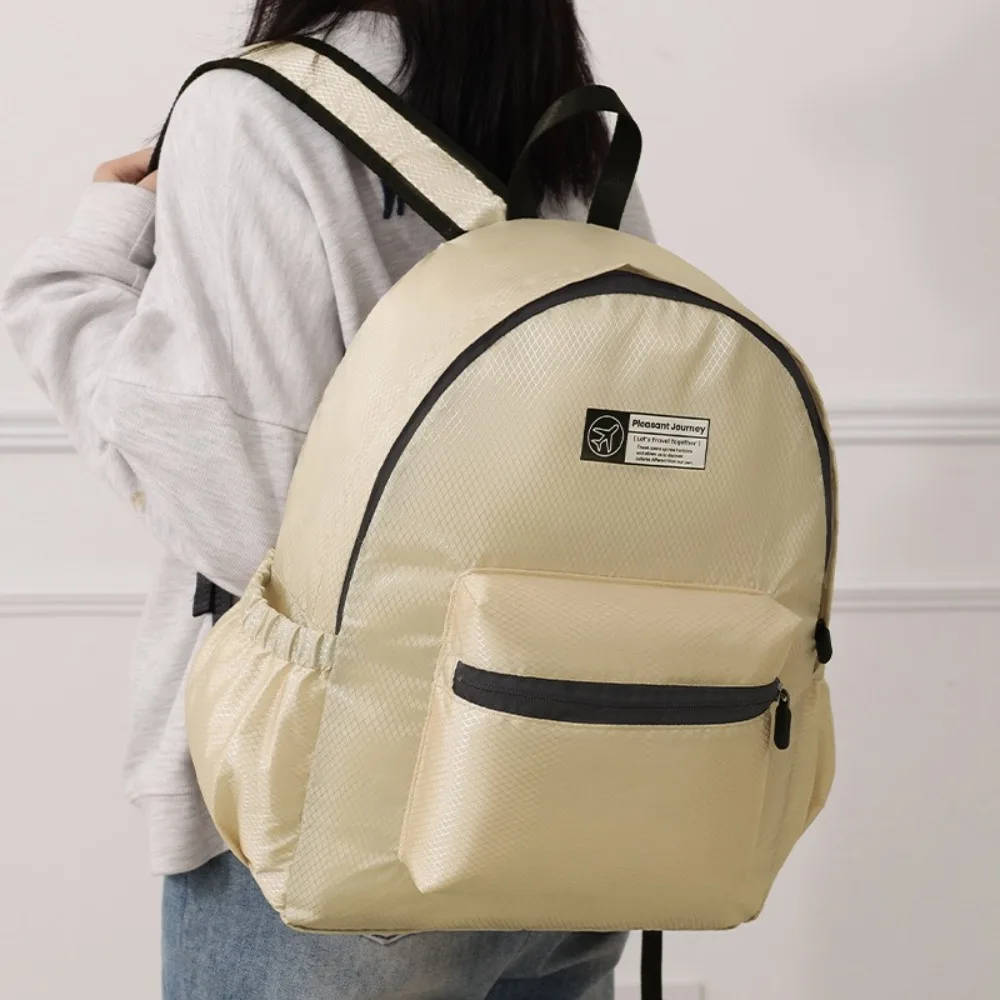 

Lightweight Foldable Backpack Large Capacity Waterproof Hiking Climbing Backpack With Zipper Expandable Sports Backpack Travel
