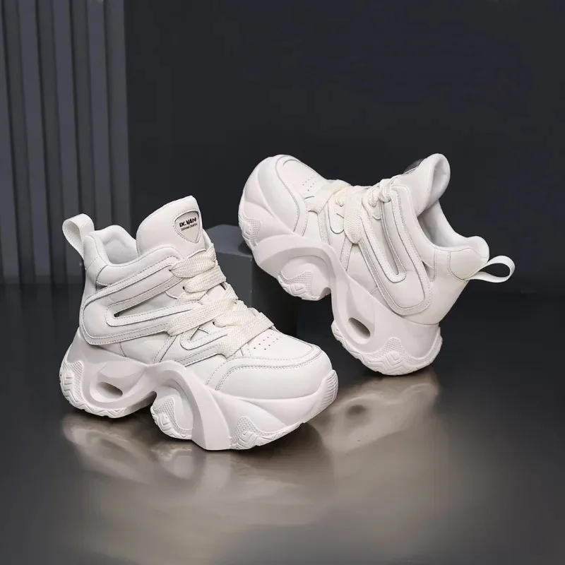 

New Women Chunky Sneaker Fashion High Top Casual Shoes Comfort Ventilate Running Shoes for Woman Designer Shoes Zapatillas Mujer