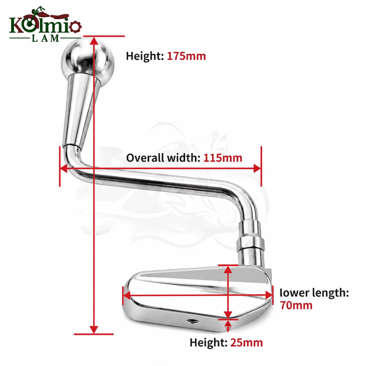 Verlängerter Motorrad-Rückwärtsgang-Schalthebel Fußpedal Passend für BMW R18 R1800 R 18 Classic 2020 - 2026 2021 2022 2023 2024 2025 – Detail 6