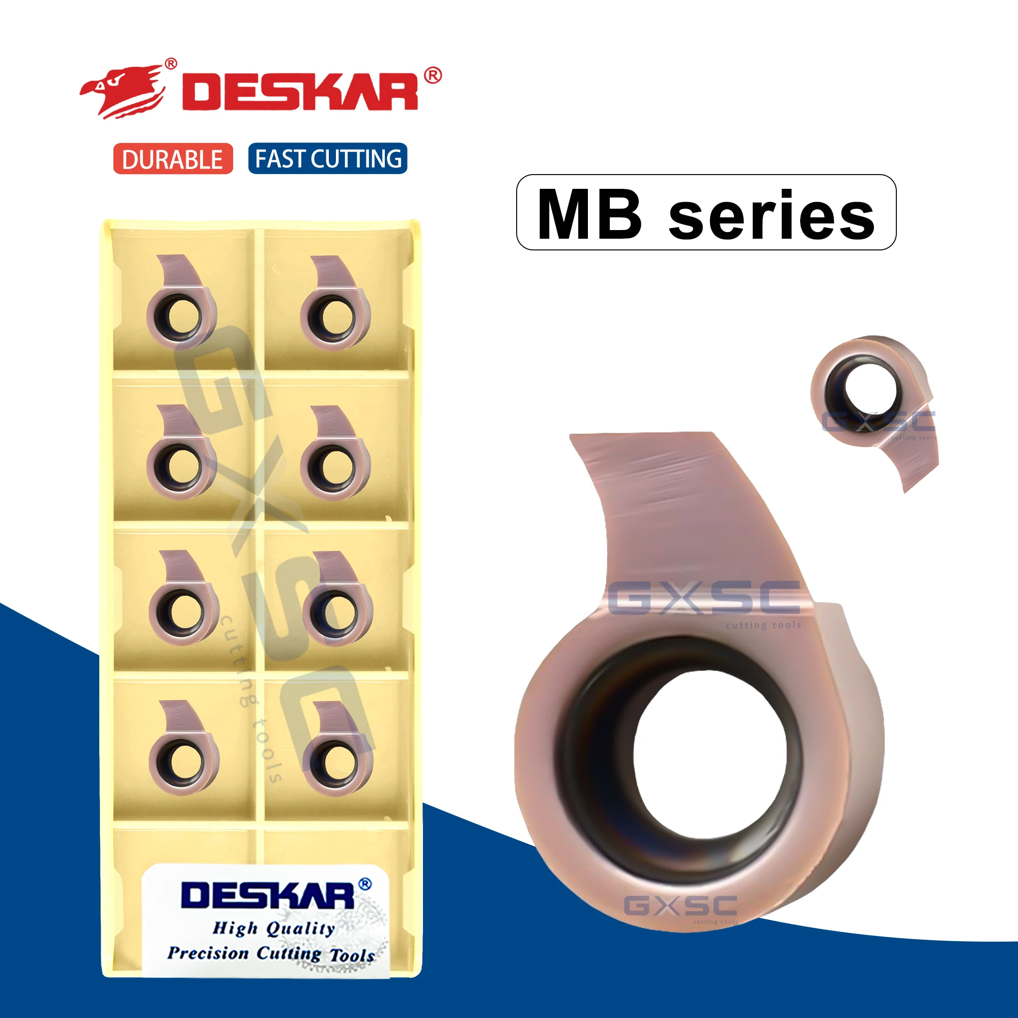 

CNC Lathe process Tool MB05-100-2.3-D08 MB09-300-6.5-D17 LF6018 Comma Blade MB05 MB07 MB09 Series Internal Part Grooving Insert