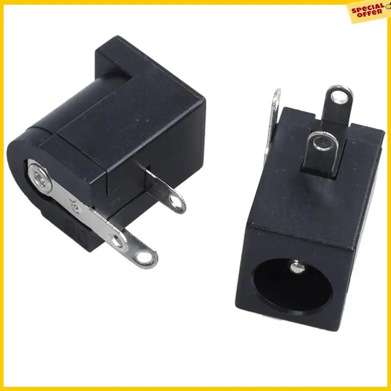 

A25P 900 Pcs DC Power Jack Socket 2.1Mm X 5.5Mm Barrel-Type PCB Mount DC-005