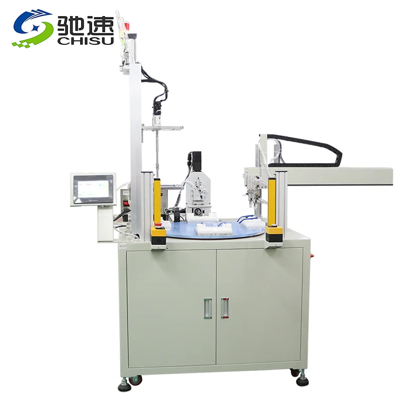 New Design  Turntable Multi Axis Automatic Locking Screw Fastening Tightening Machine Auto Screwdriver with Manipulator Arm