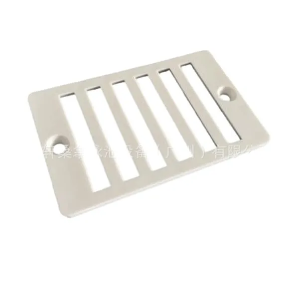 Swimming Pool Drain Square Grille Overflow Outlet Grating Replacement with Screws SP 1019A