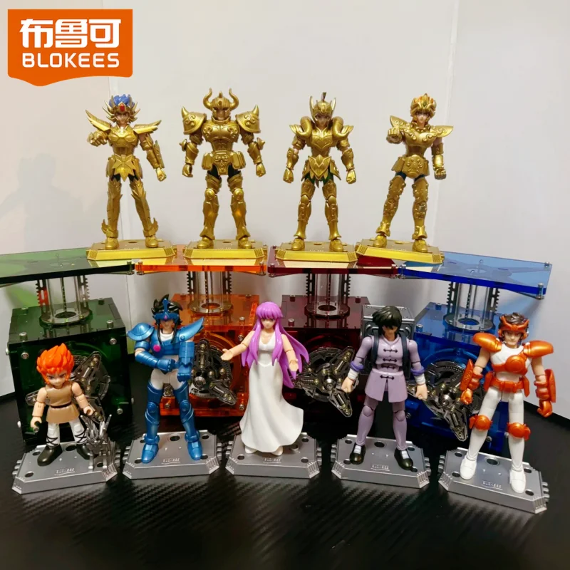 

Blokees In Stock Saint Seiya Galaxy Version Vol.3 Athena Saori Kido Anime Action Figure Model Toy Birthday Gift For Anime Fans