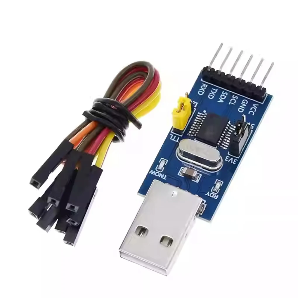 CH341T Two-In-One Module USB To I2C IIC UART USB To TTL Single-Chip Serial Port Downloader