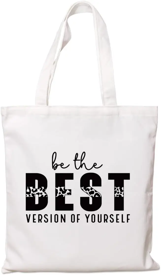 Inspirational Quote Tote Bag, 