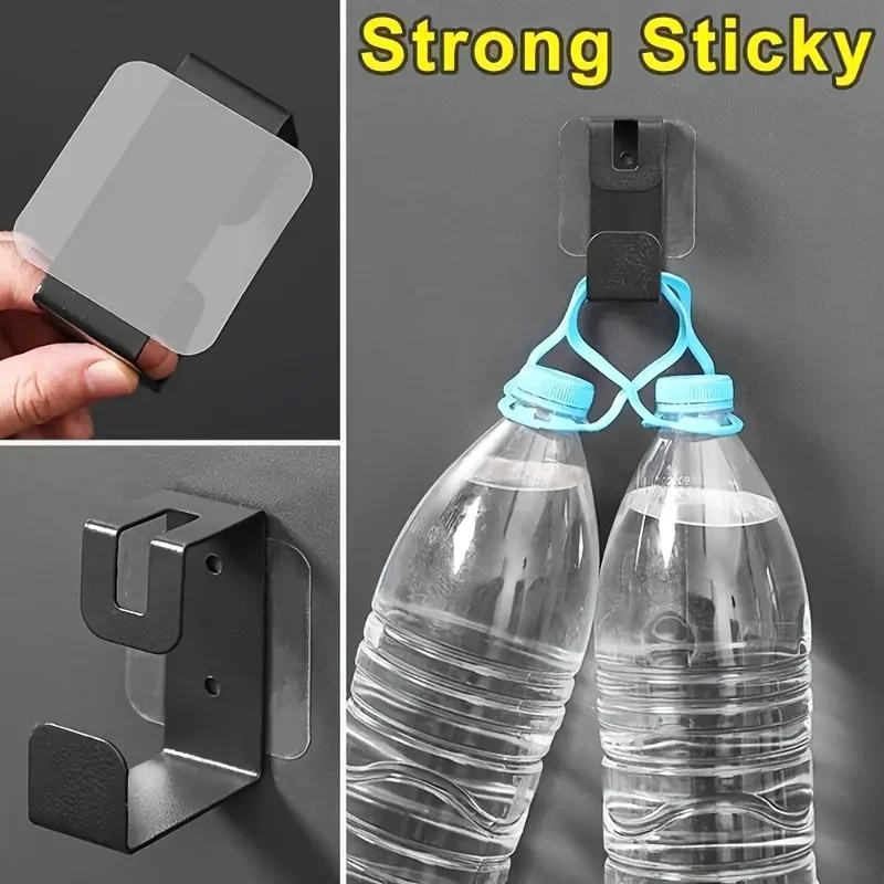 100 Stück Hochleistungs-Doppelseitiges Starkhaftendes Transparentes Klebeband, Ohne Bohren und Nägel Montageband für Glas Metall Kunststoff Stein Trockenbau – Detail 4