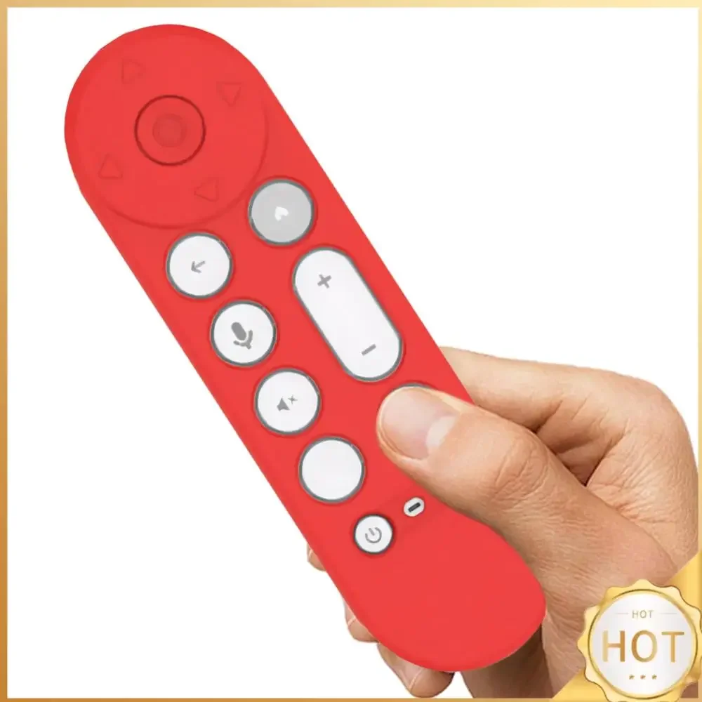 Funda Protectora de Silicona para Control Remoto, Funda Protectora Luminosa en la Oscuridad para Control Remoto de Google TV Streamer 4K