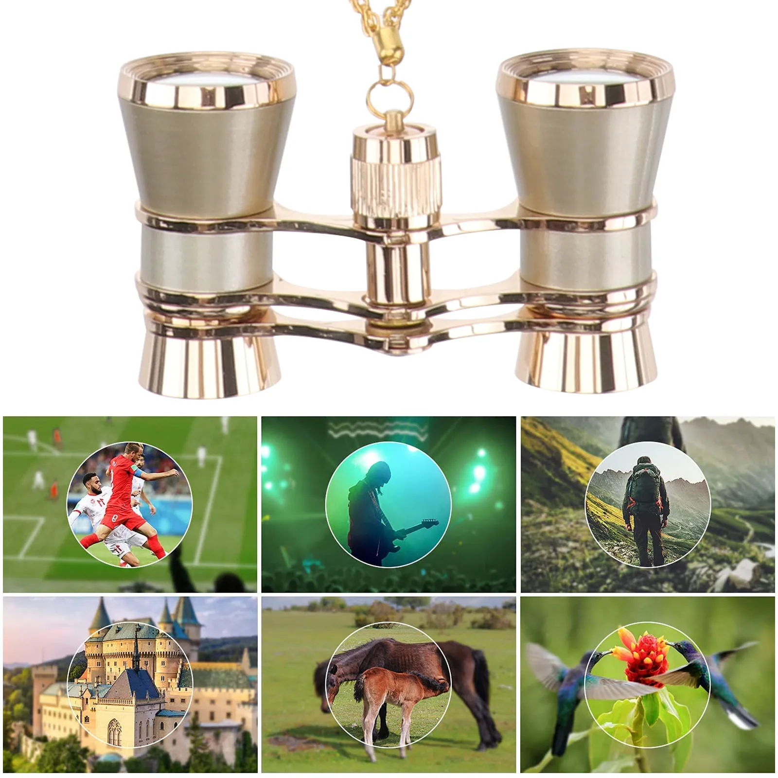 

Night Vision Telescope 3x25 Portable for Travel Hiking Camping Bird Watching Large Lens High Brightness Wide Field