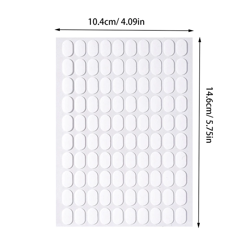 200pcs Nail Adhesive Sticker Nail Stand Double Sided Tape For False Nails Display Stand Manicure Tips Show Stand Holder Tools