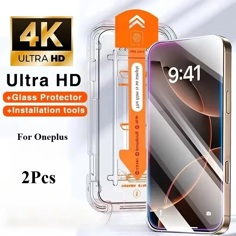 Tempered Glass Screen Protector For Oneplus 15 15T 15R 13R 13T 13S 12 10T 10R 9 10 11 8 Pro Nord CE6 CE5 Protective Glass Film