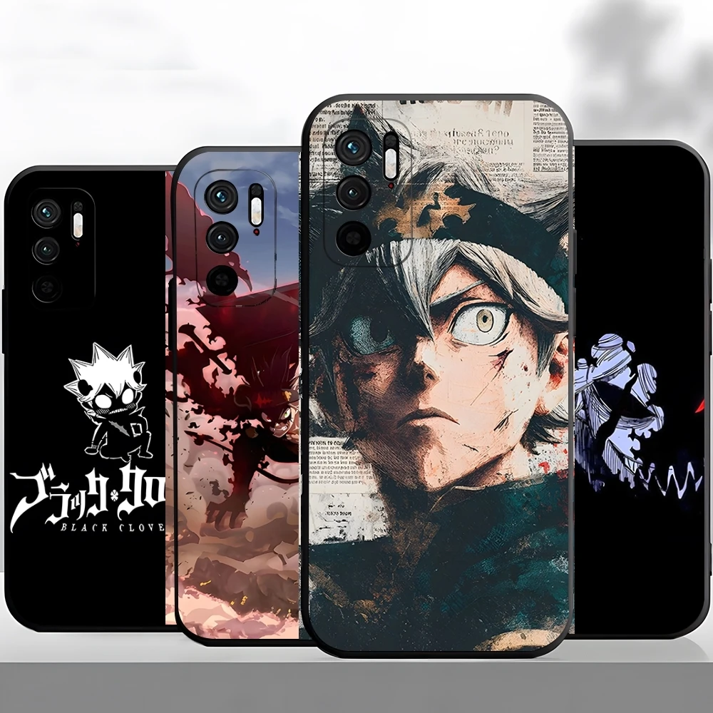 Xiaomi Poco X6 - Anime B-Black C-CloverS Phone Case For