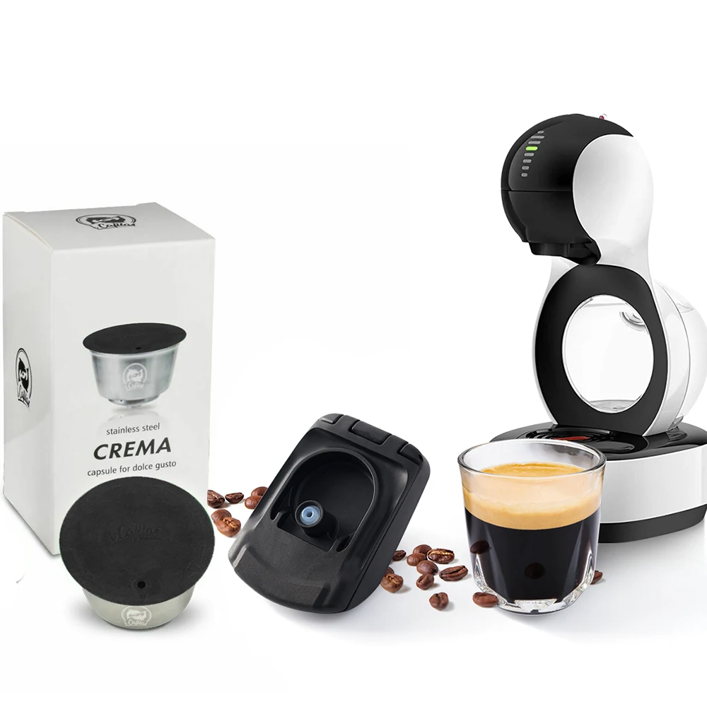 

Многоразовые кофейные капсулы iCafilas для dolce gusto lumio, кофейные капсулы из нержавеющей стали