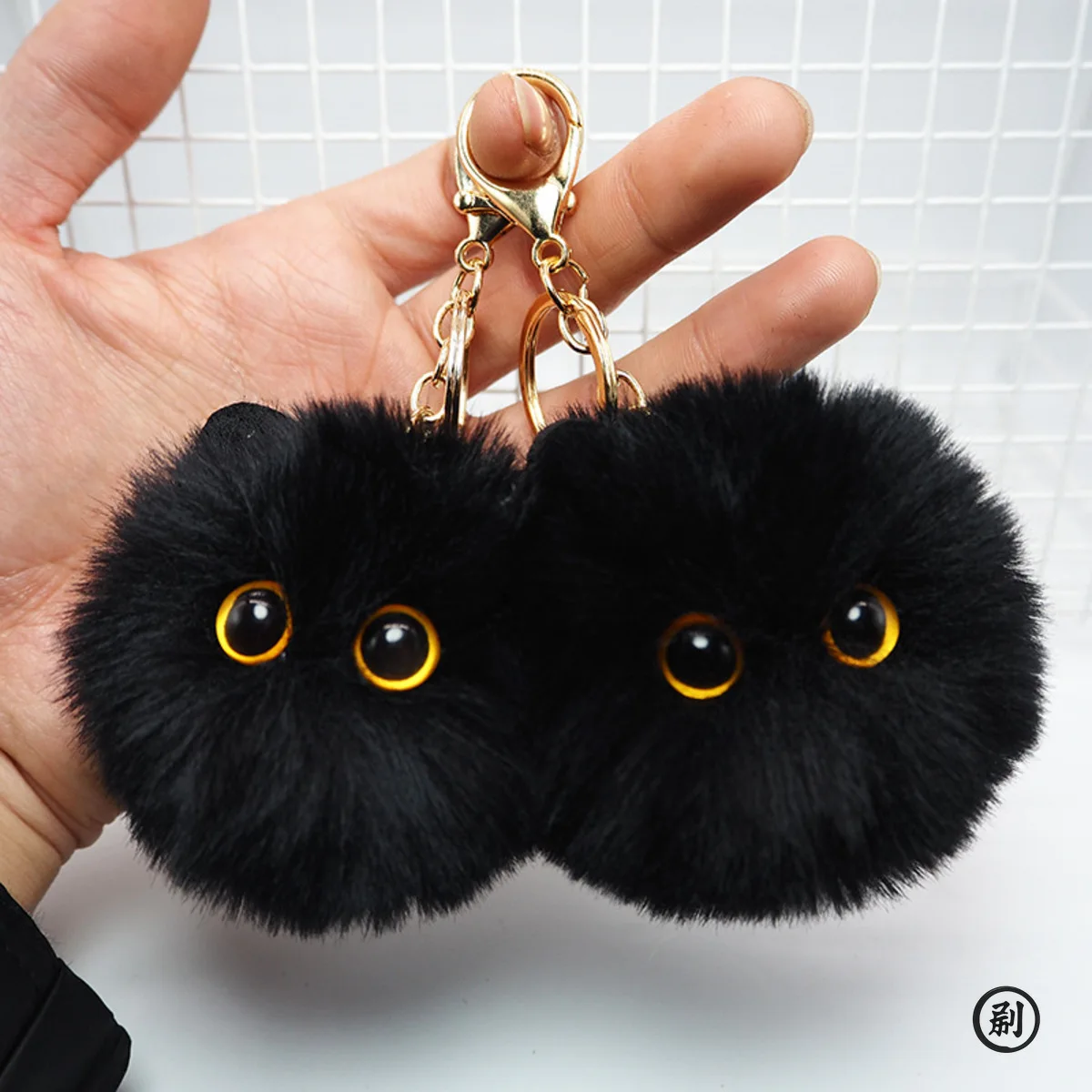 LLavero de gato de peluche bonito, muñeco de dibujos animados, llavero colgante de juguete para mujeres y niñas, adorno para bolso, llavero de coche, accesorios de regalos para niños
