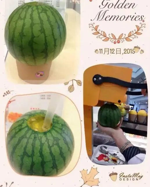 KK15-X1 Fresh Fruit Squeezer Pitaya/Orange Fruit Juicer without Peeling 100% Pure Juice Direct Drinking 