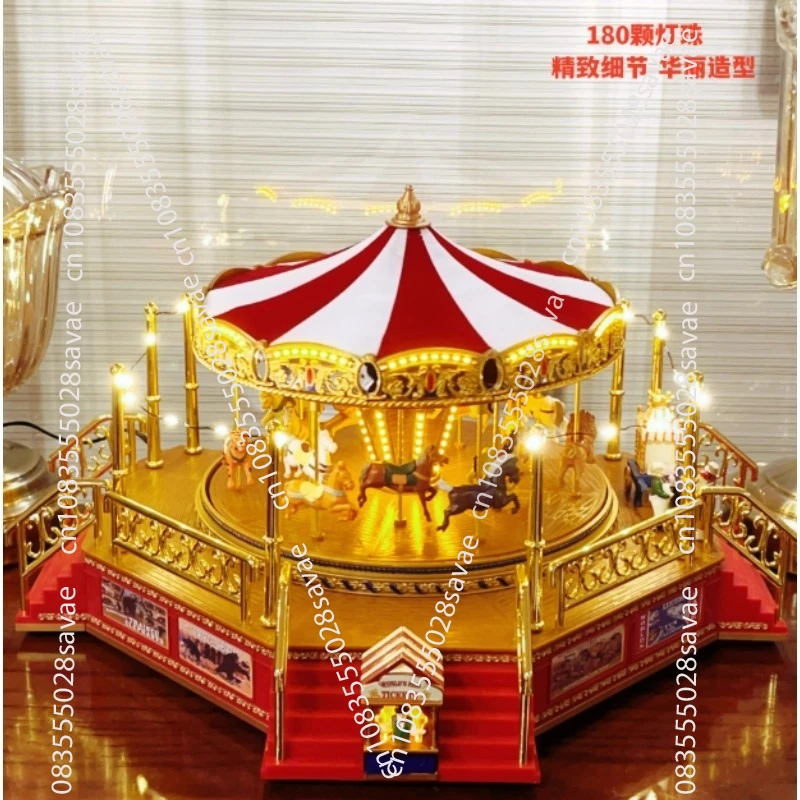 Carousel Music Box Gives Girl's Best Friend A Birthday Gift