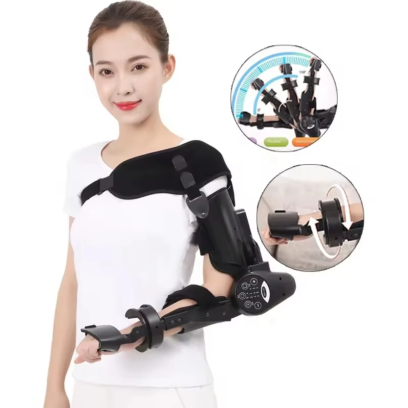 Upper Arm Protector Elbow Rehabilitation Wrist Joint Training Machine for Hemiplegia Stroke Patients Arm Rehabilitation Device