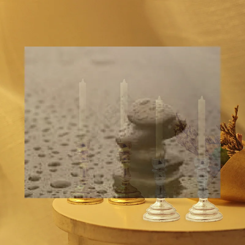 

Новые аксессуары для кукольного домика TU, 1 пара: миниатюрный подсвечник/канделябр для кукольного домика 1:12, модель