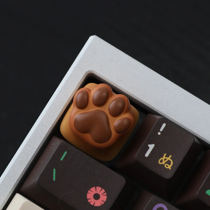 

Cat claw keycap personalized color keycap original design cute animal mechanical keycap