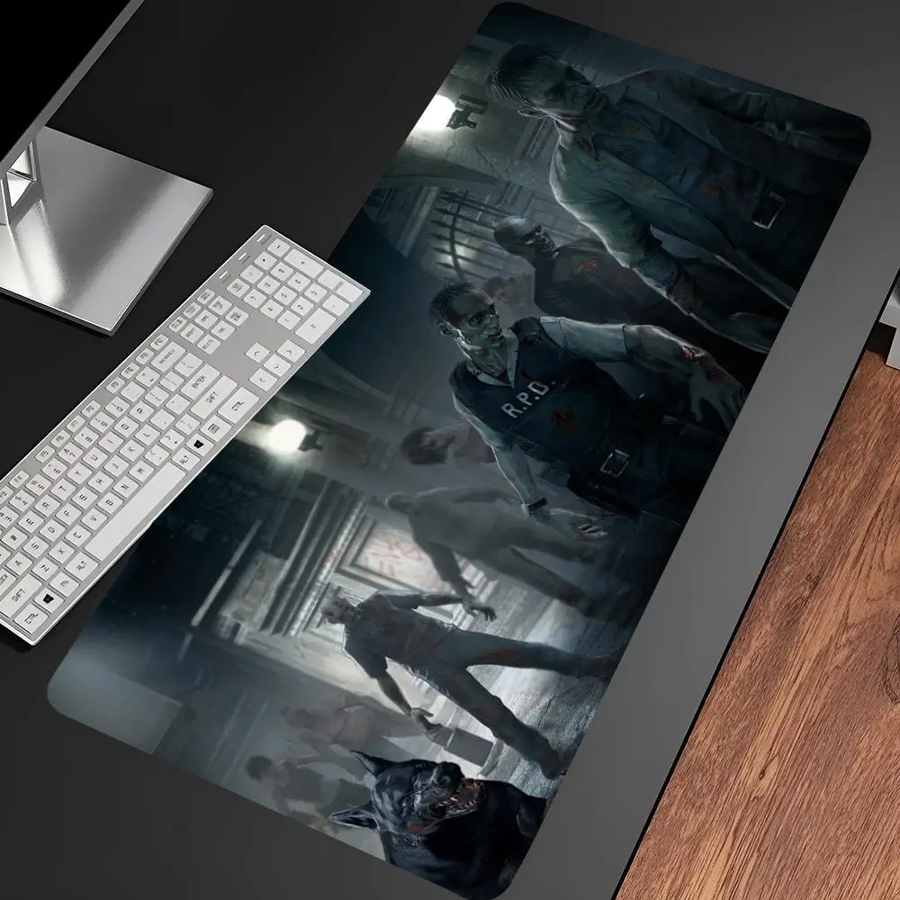 Zombie   Mouse Pad Anime game mause pads cs lol XXL Home HD Computer Desk Mats Carpet Gamer Office Laptop Soft Desktop 700X300 9