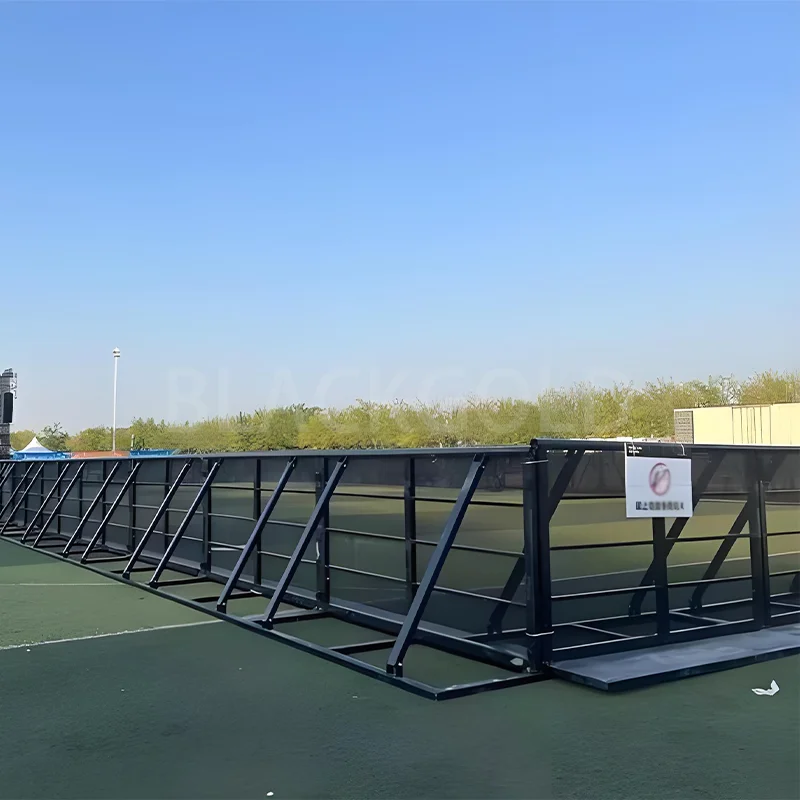 【Wholesale Price】1.2m Quick-Deploy European-Style Galvanized Crowd Control Barrier High-Tensile Rust-Proof Carbon Steel