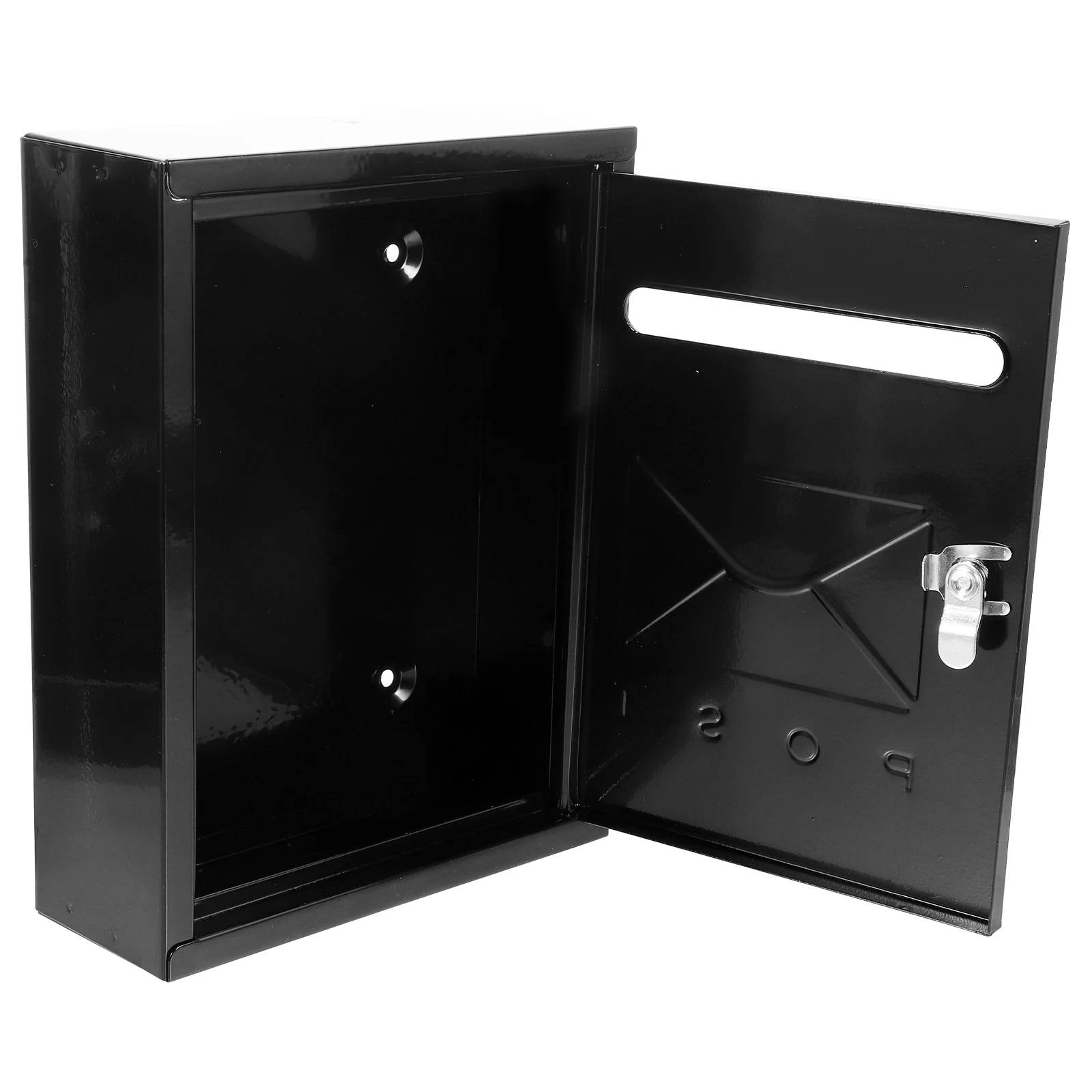 

Wall Mounted Mailbox Iron Sheet Durable Locking Letter European Style Outdoor Home Box Wall Mount Metal Suggestion
