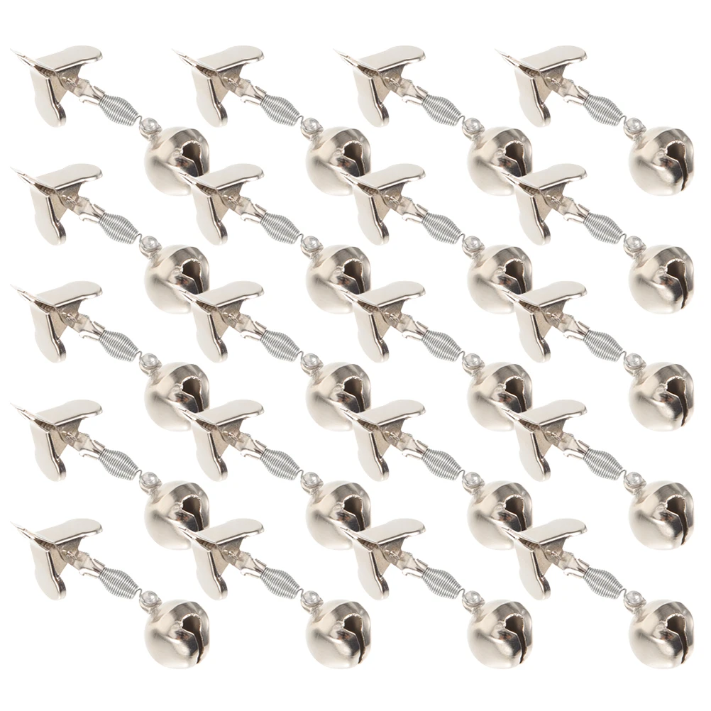 

15 Pcs Fishing Rod Alarm Bells for Rods Warning Alarms Indicator