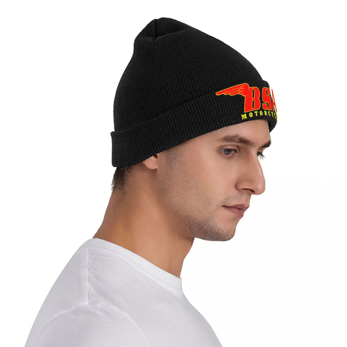 Шапки BSA Skullies, кепки для мотоциклов BSA, тонкая шапка, осенне-весенние шапки, мужские и женские лыжные кепки в стиле хип-хоп