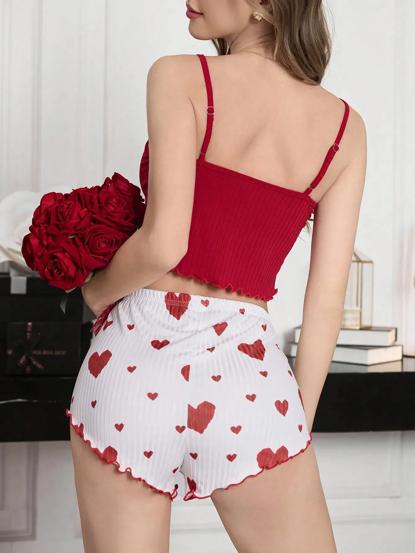 طقم بيجامات نوم مثير بيجامات نسائية صيفية عروض بيجامة نسائية طقم ملابس نوم طقم بيجامة نسائي بيجامة #2