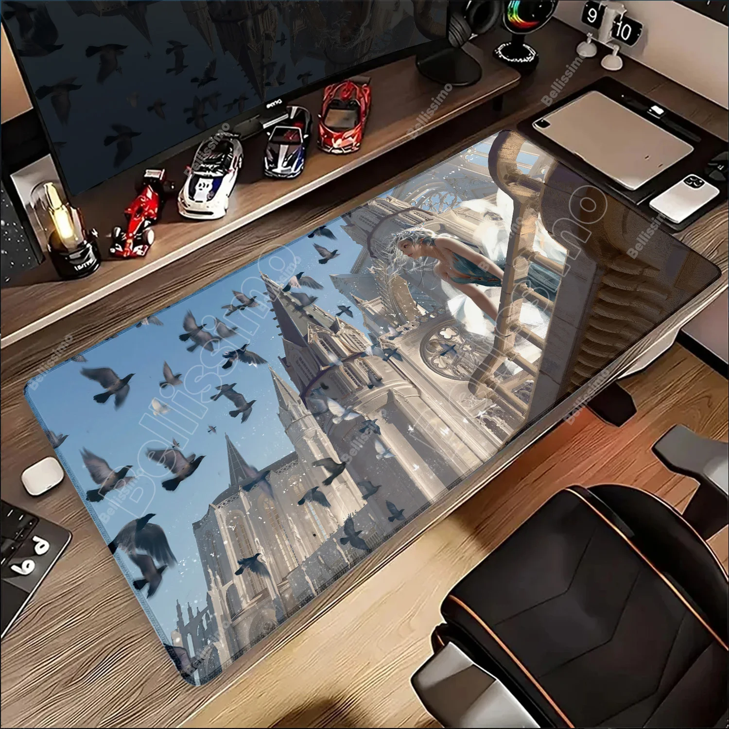 

Anime Ghostblade Princess Mousepad Computer Gaming Large Tapis De Souris Accessories Nonslip Mausepad Deskmat Sexy Girl Mice Mat