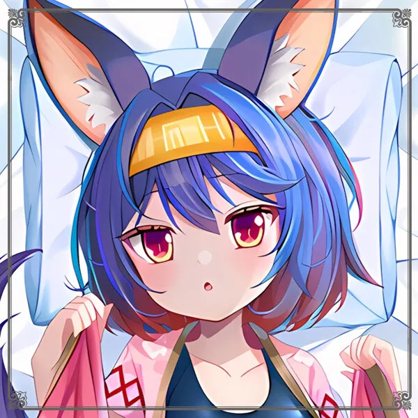 

NO GAME NO LIFE Hatsuse Izuna Anime Game Dakimakura Hing Body PillowCase Cushion Otaku Bed Linings Xmas