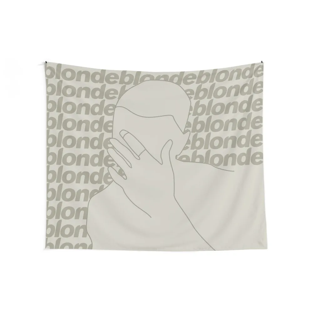 blonde / frank ocean line art khaki kool Tapestry Home And Comfort Decor Decoration For Rooms Decorative Wall Murals Tapestry