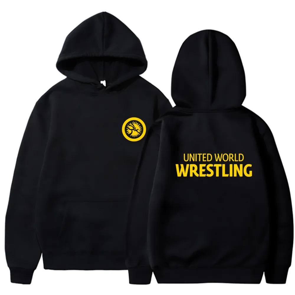 Herbst Winter United World Wrestling Sweatshirt Coole Herren Pullover Mode UWW Hoodies Unisex Streetwear Tops – Detail 15