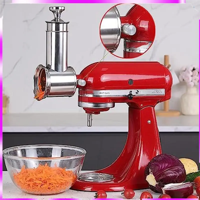 N98R 2 قطعة مسامير الإبهام ملحقة لخلاطات وعاء الميل، استبدال ملحقات المسمار بمقبض المحور الطويل الفضي