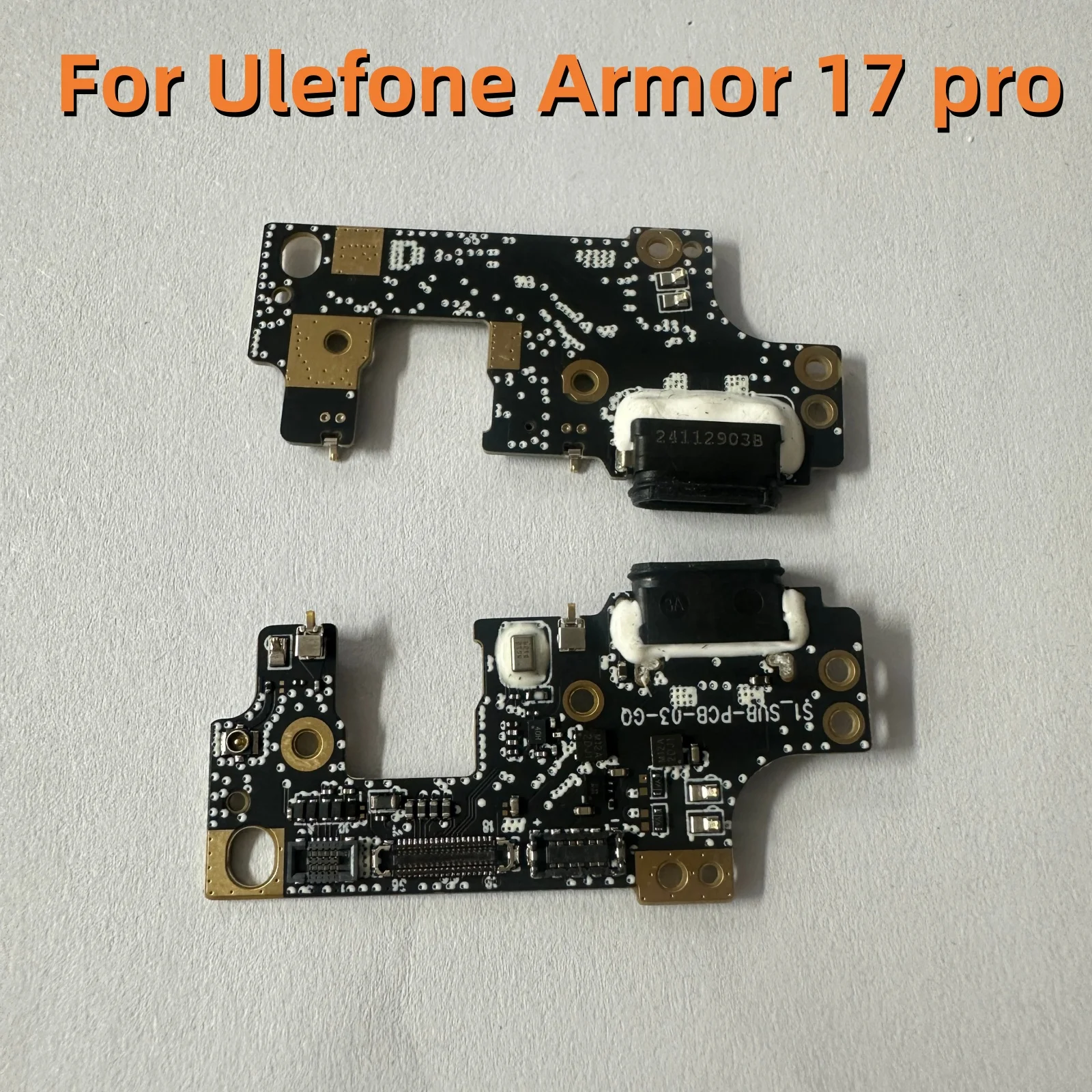 

Новый оригинальный USB-разъем для зарядки Ulefone Note 9P, Armor X3, Armor 17 Pro, разъем для зарядки, порт USB, плата зарядки